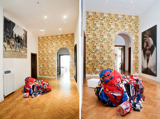 Home of Musumeci Greco in Rome. Photo: www.living.corriere.