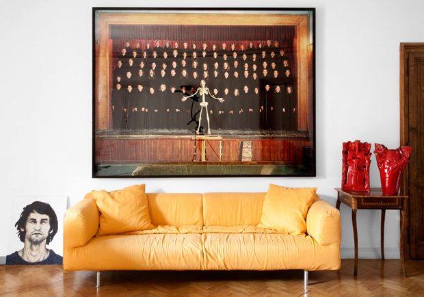 Home of Musumeci Greco in Rome. Photo: www.living.corriere.