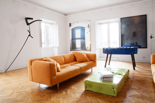 Home of Musumeci Greco in Rome. Photo: www.living.corriere.