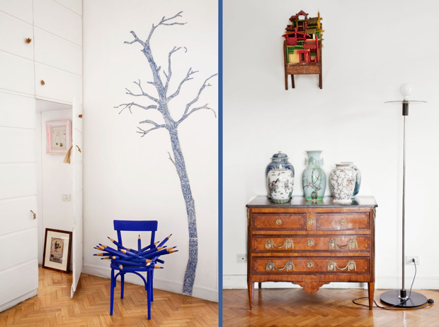 Home of Musumeci Greco in Rome. Photo: www.living.corriere.