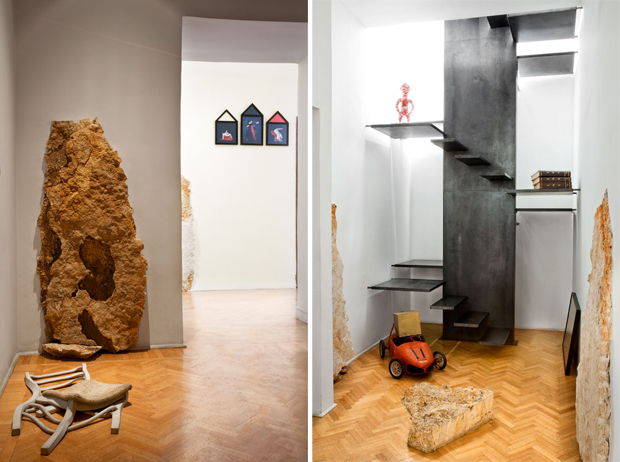 Home of Musumeci Greco in Rome. Photo: www.living.corriere.