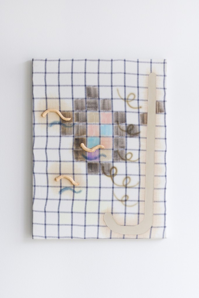 A piece by Florian Meisenberg. Photo: Luna Lund Jensen. Courtesy of Kristian Roland Larsen.