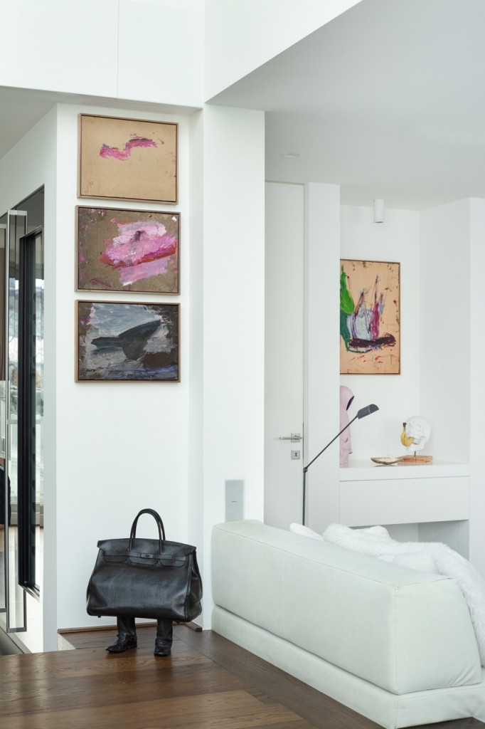 Artworks by Martha Jungwirth and Erwin Wurm. Photo: Andrew Pharaoh. Courtesy of AnderlWeber Collection