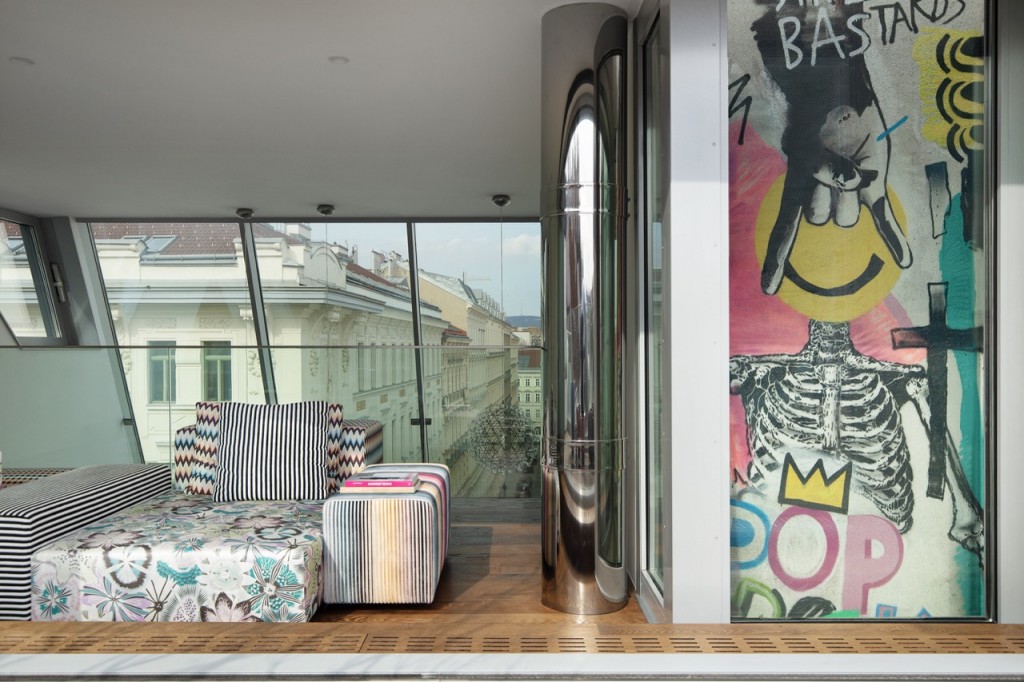 Graffiti by Perfekt World (artist collective including Sebastian Schager). Photo: Andrew Pharaoh. Courtesy of AnderlWeber Collection