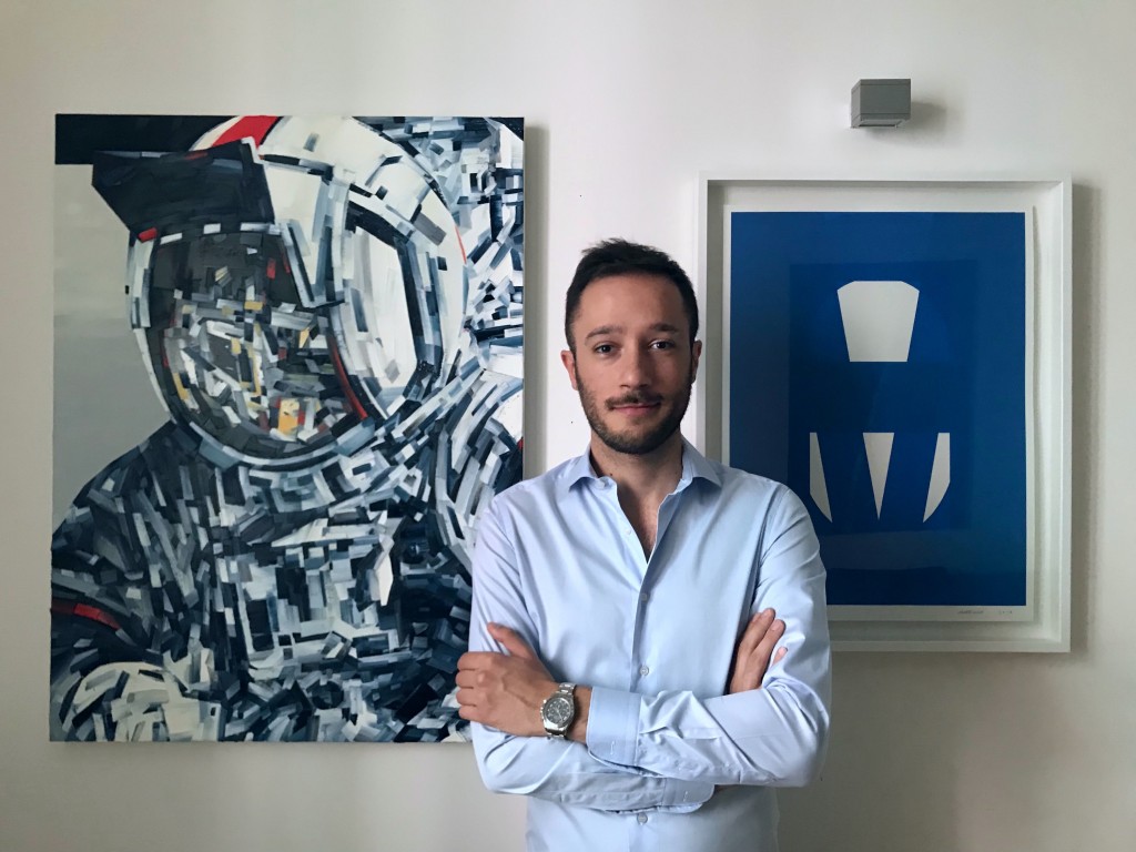 Michael Kagan, Young, 2018, and Will Boone, HOME, 2016. Courtesy of Lorenzo Perini-Natali.