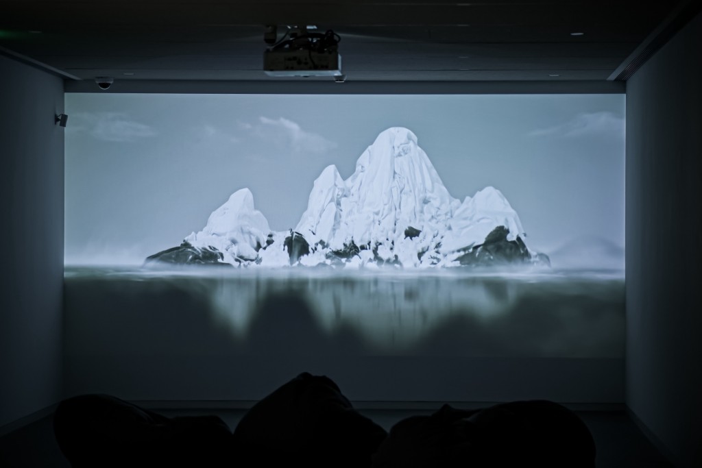 High Mountain, 2010, Video, 1 minute, at “The Quiet Sublime” by Wang Yizhou, Aurora Museum, Shanghai, 2026. Courtesy of the artist, Aurora Museum and Moodsea Gallery