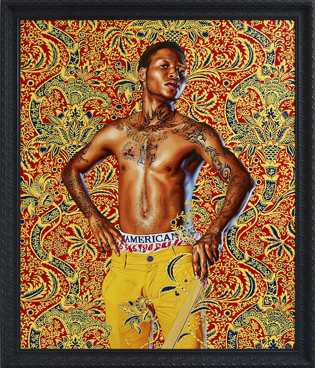 Kehinde Wiley, Prince Albert, Prince Consort of Queen Victoria , 2013 Oil on Canvas. Image from Kehindewiley.com