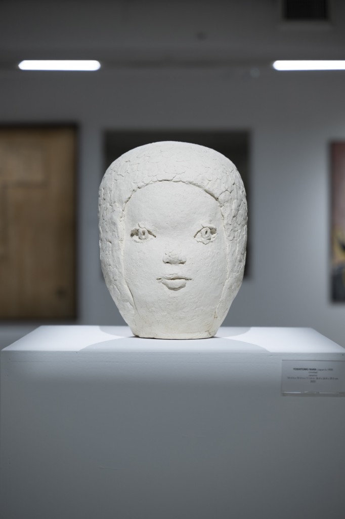 A work by Yoshitomo Nara, "Visual Rhythms" in Gary Nader Art Centre