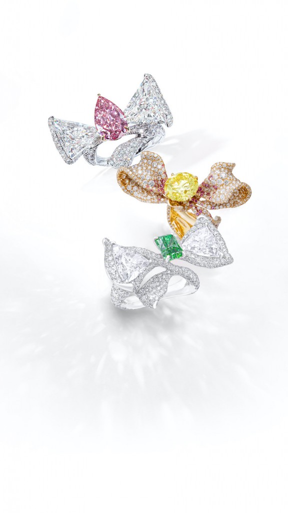 CINDY CHAO The Art Jewel is proud to present the 2022 "The Gem Art Collection", featuring a rainbow of rare coloured diamonds.