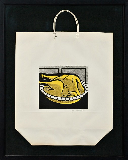 Roy Lichtenstein, Turkey Shopping Bag, 1964. Courtesy of Dennis Scholl.