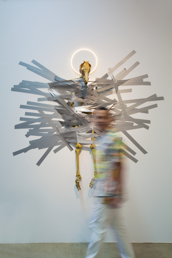 A work by Agus Suwage, Rudi Lazuardi's collection. Courtesy of Rudi Lazuardi.