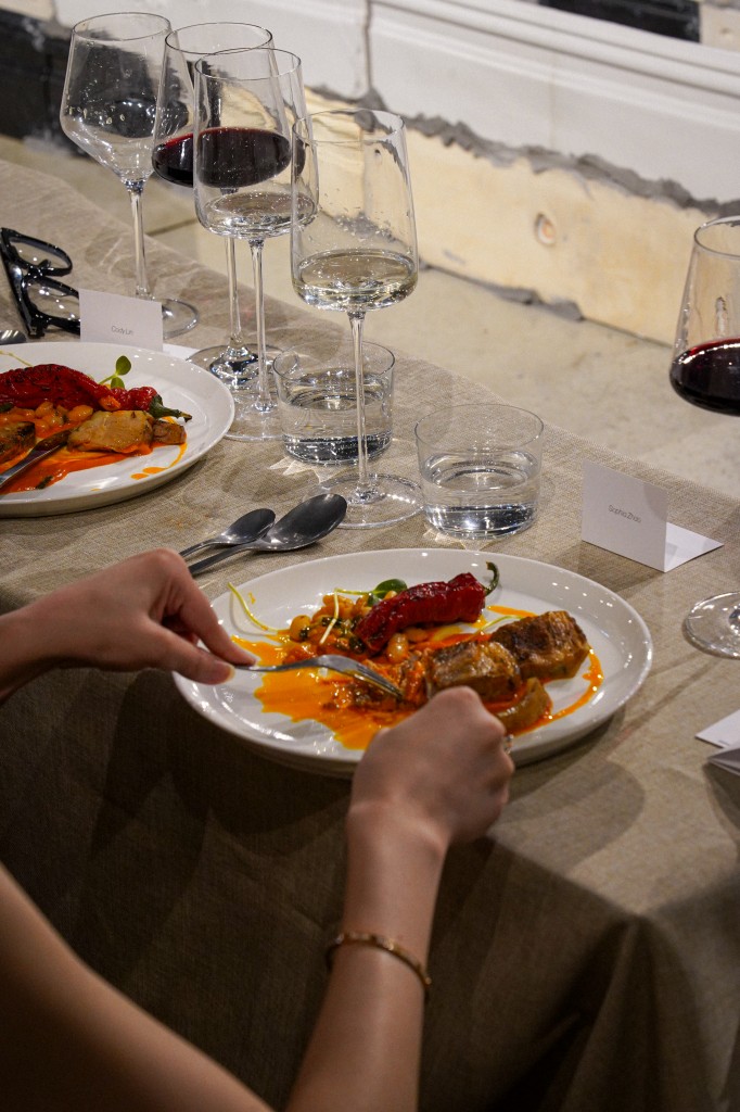 Anthony Trabasas x Candela Bado, Exhibition Dinner, 2024