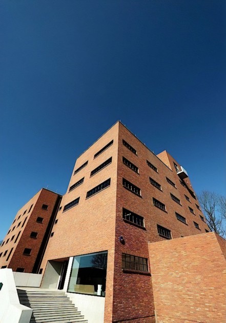 Art Center Hugo Voeten in Herentals, transformed from an old grain factory. Courtesy of Collection Hugo Voeten.