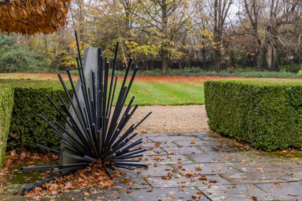 Artwork by Michele Mathison at Emma's home in the UK