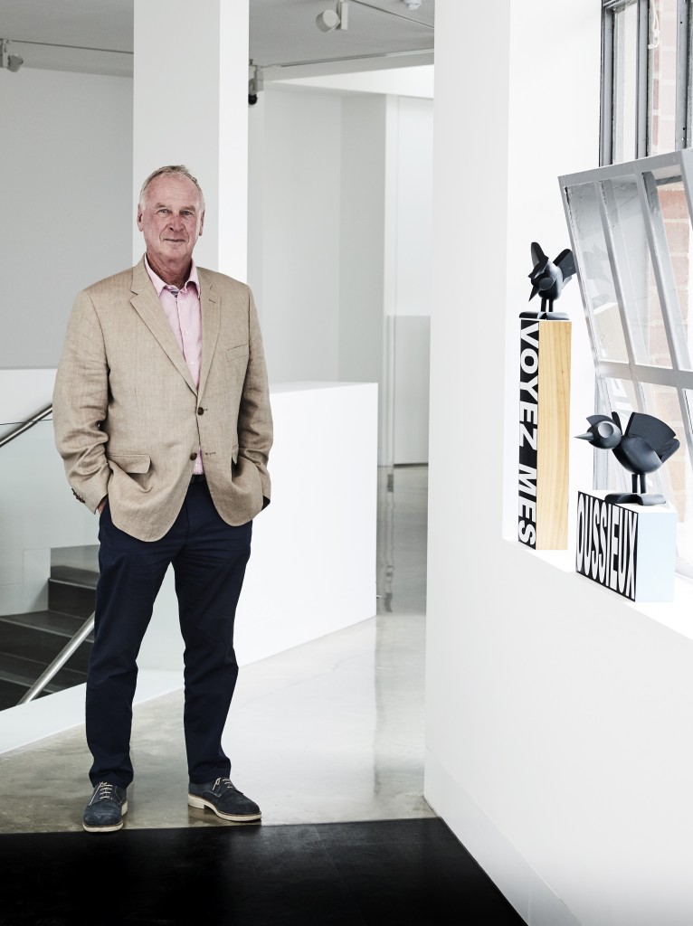 Michael Buxton inside Buxton Contemporary. Photo: James Gear Photography. Courtesy of Buxton Contemporary.