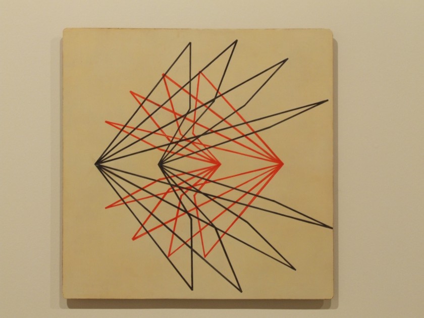 Waldemar Cordeiro, Idéia Visível, 1955, Enamel on Plywood. Courtesy of CIFO | Cisneros Fontanals Art Foundation. Photo: Oriol Tarridas. Copyright Waldemar Cordeiro.