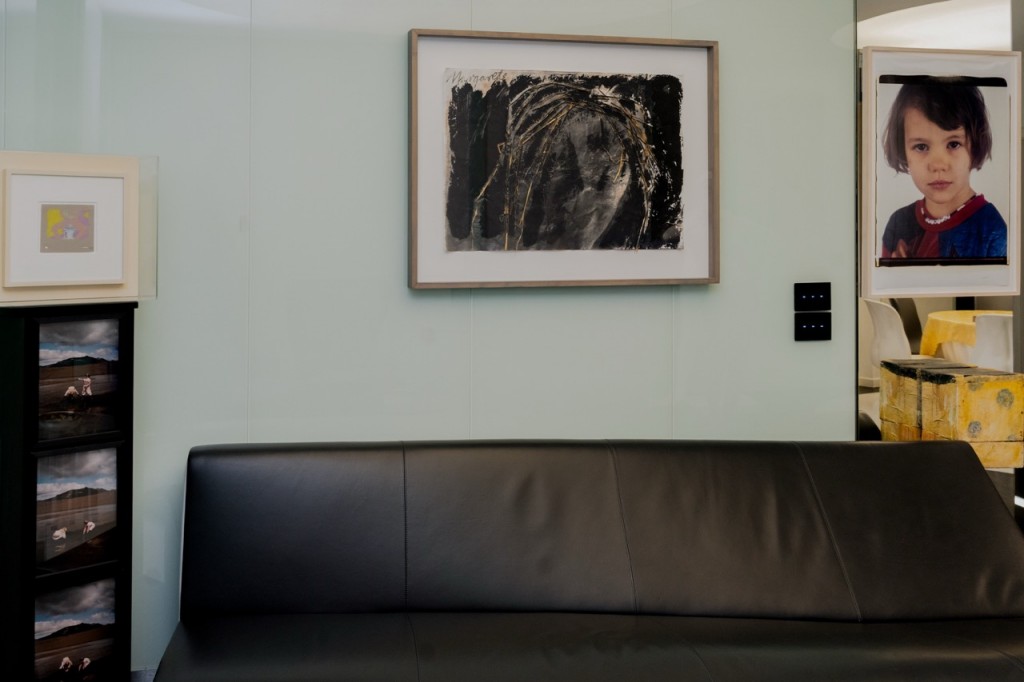 Works by Cecily Brown, Olafur Eliasson, Anselm Kiefer, Elizabeth Peyton, and Lawrence Carroll. Courtesy of Giuseppe Simone Modeo