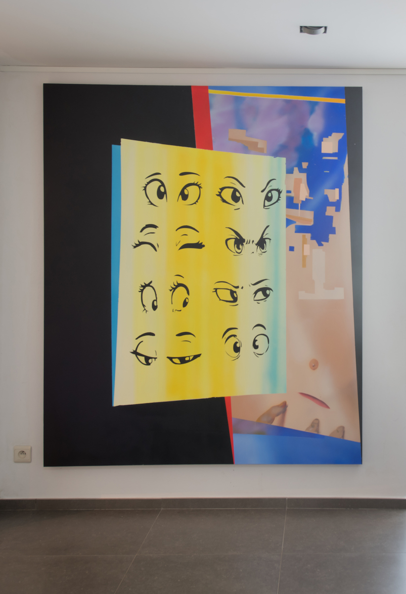 A work by Hoda Kashiha. Courtesy of Sabine and Rik Depla-Lantsoght.