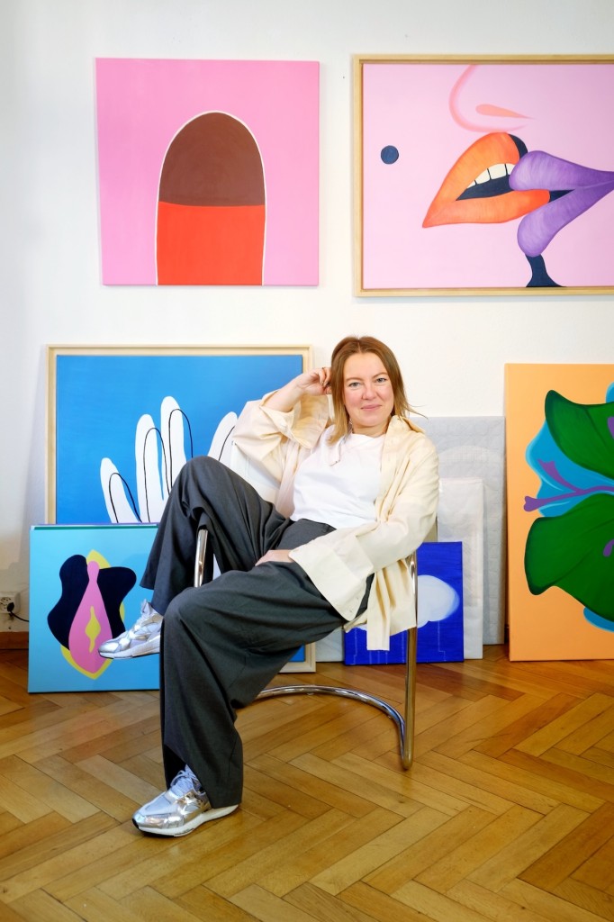 Artist and curator Aleksandra Cegielska, founder of ELEVEN TEN STUDIO