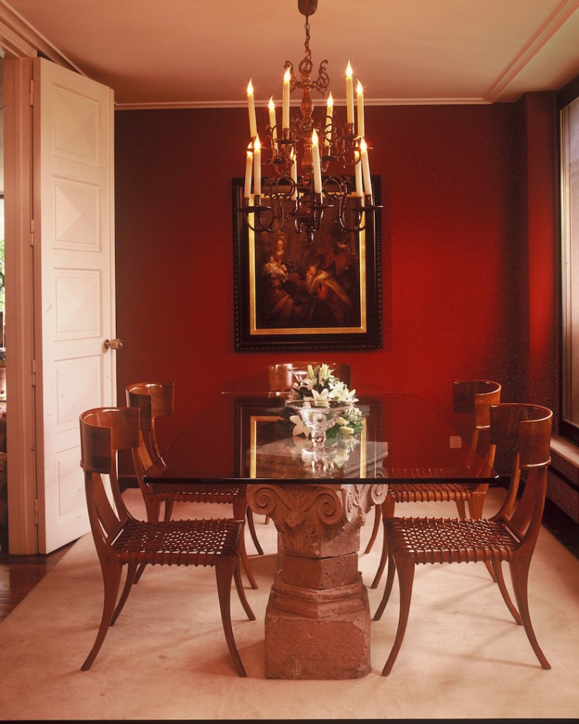 Private collection in Athens, dining room. Courtesy of The Tsitouras Collection.
