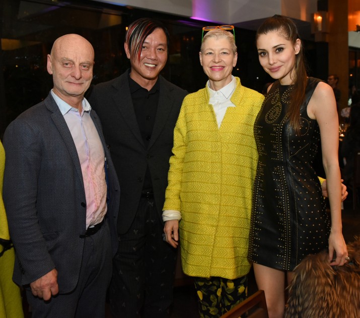 Dr. Uli Sigg, Stephen Hung, Rita Sigg and Deborah Valdez-Hung