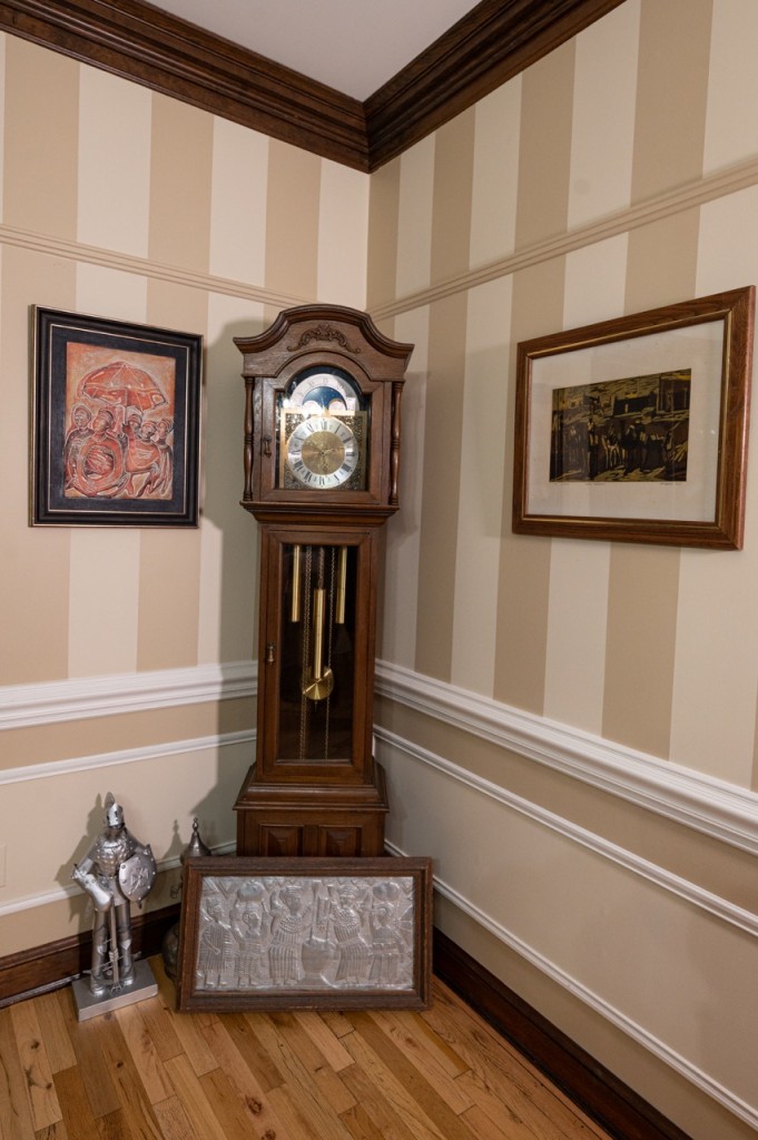 Works by Bruce Onobrakpeya, Solomon Irwin Wangboje, Asiru Olatunde. Photo: Bria Edwards. Courtesy of The Fonb Collection.