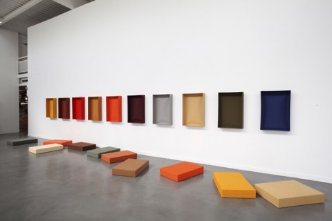 Franz Erhrad Walther, “Marburger Gesang”, Installation 1991. Photo: Enea Righi Collection
