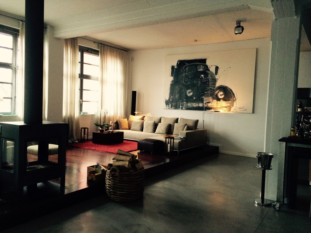 Living Room of Bernd Hummel’s home. Courtesy of Bernd Hummel.