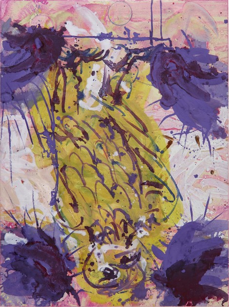 GEORG BASELITZ b. 1938 Hinterglasvogel, 1997