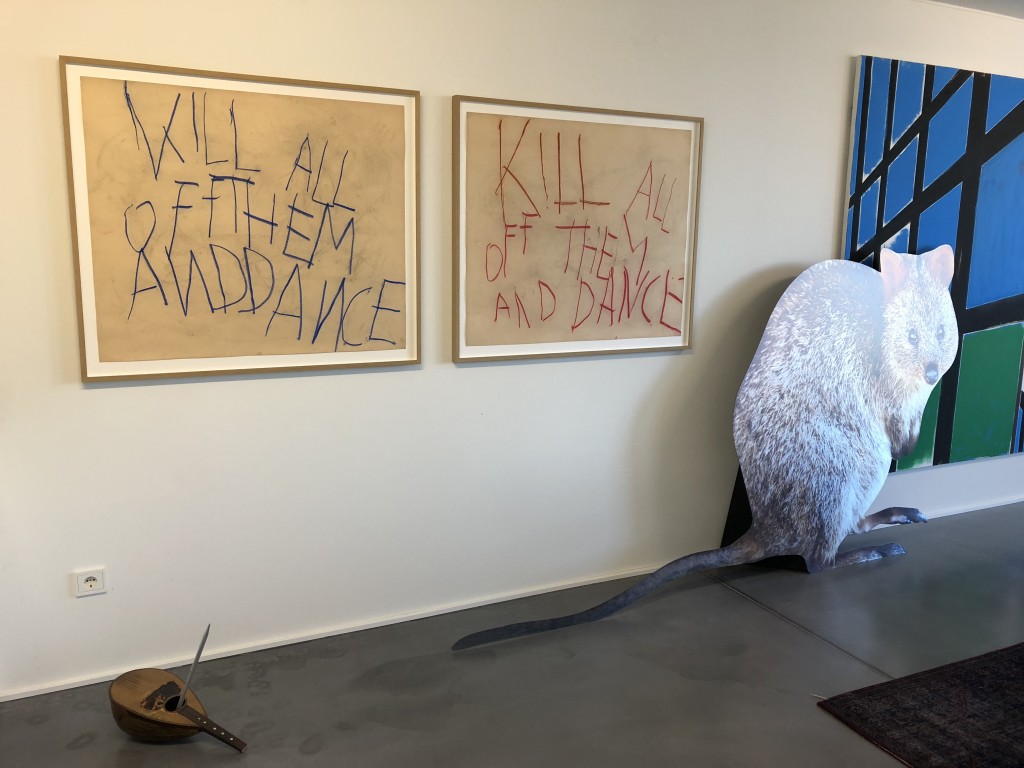 Michael E Smith, Philippe Vandenberg, Katja Novitskova. Courtesy of the artists and Gallery KOW, Gallery Hauser und Wirth, Gallery Kraupa-Tuskany Zeidler.