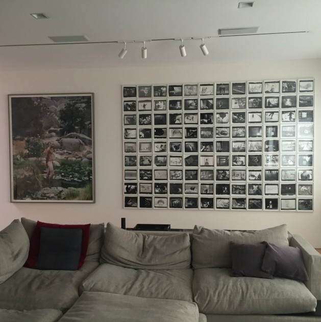 Alec Soth's “2008_08zl0107” and Jim Goldberg's “101 Pictures, 1985-1994” (left to right). Courtesy of Jeffrey N. Dauber.