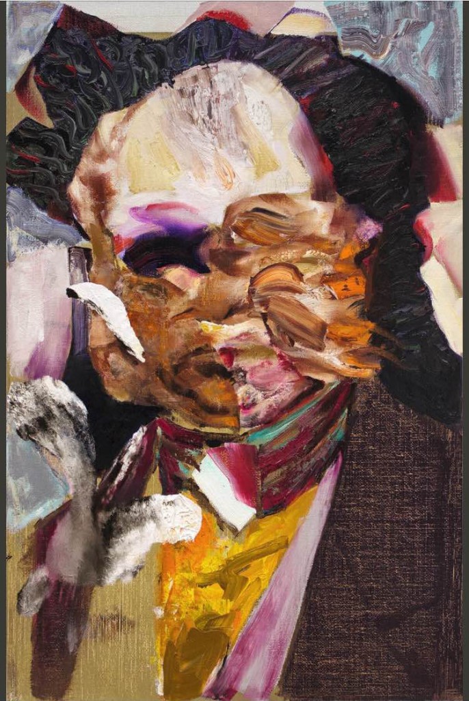 Artwork by Adrian Ghenie, courtesy of Filipe da Costa Leite