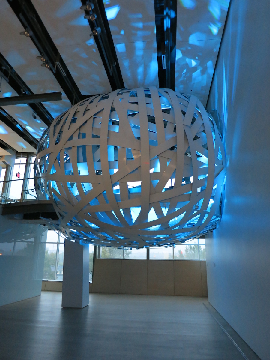 The 'Nest' meeting space. Esker Foundation, Calgary. Courtesy of Esker Foundation.