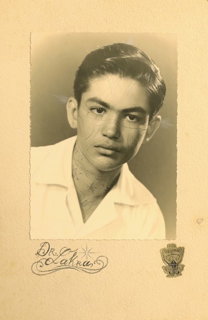 Dr. Lakra, "Portratit of a young man", 1994. Courtesy of Patricia Martín.