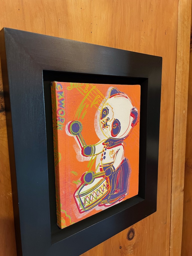 Andy Warhol’s Panda Drummer on view at NOMAD. Photo: James Lie 