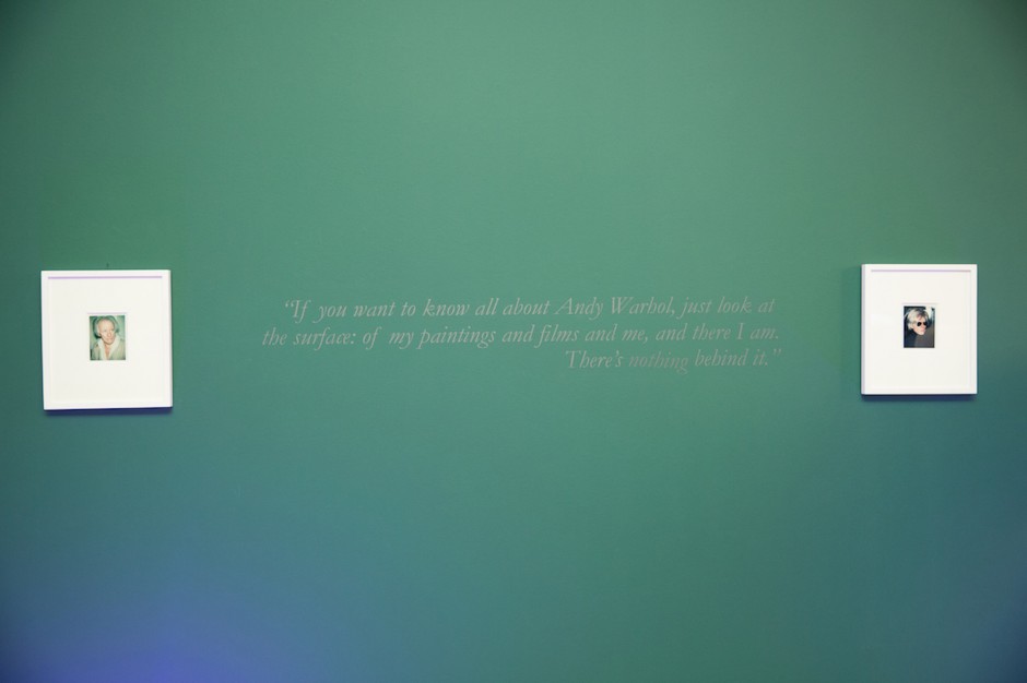 Installation view of Andy Warhol: Social Circus exhibition (2016). Gillman Barracks, Singapore. Courtesy of The Ryan Foundation.