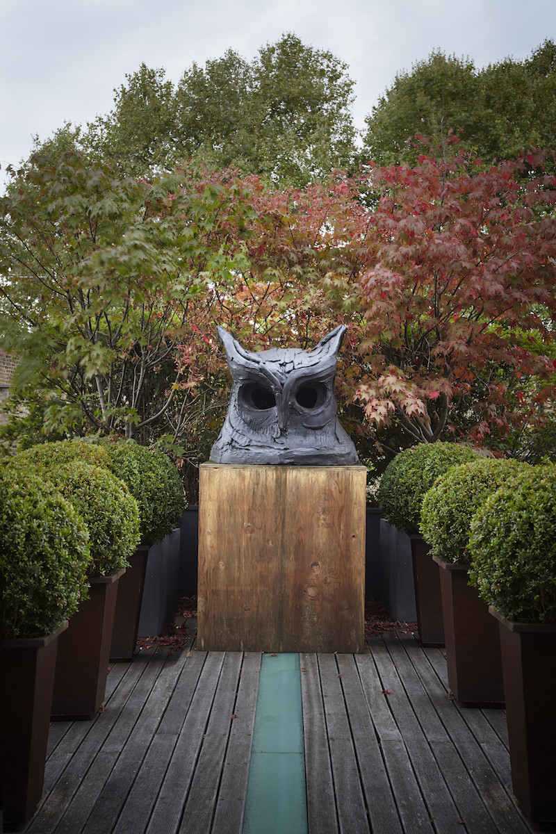 Thomas Housea, Owl II, The Cranford Collection. Photo: Richard Ivey. Courtesy of the Cranford Collection.