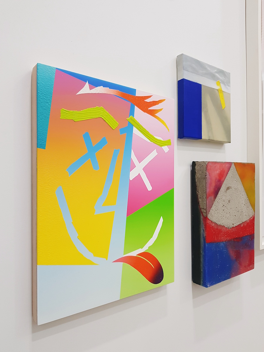 Works by Eddie Peake. Courtesy of Lee Soyoung.
