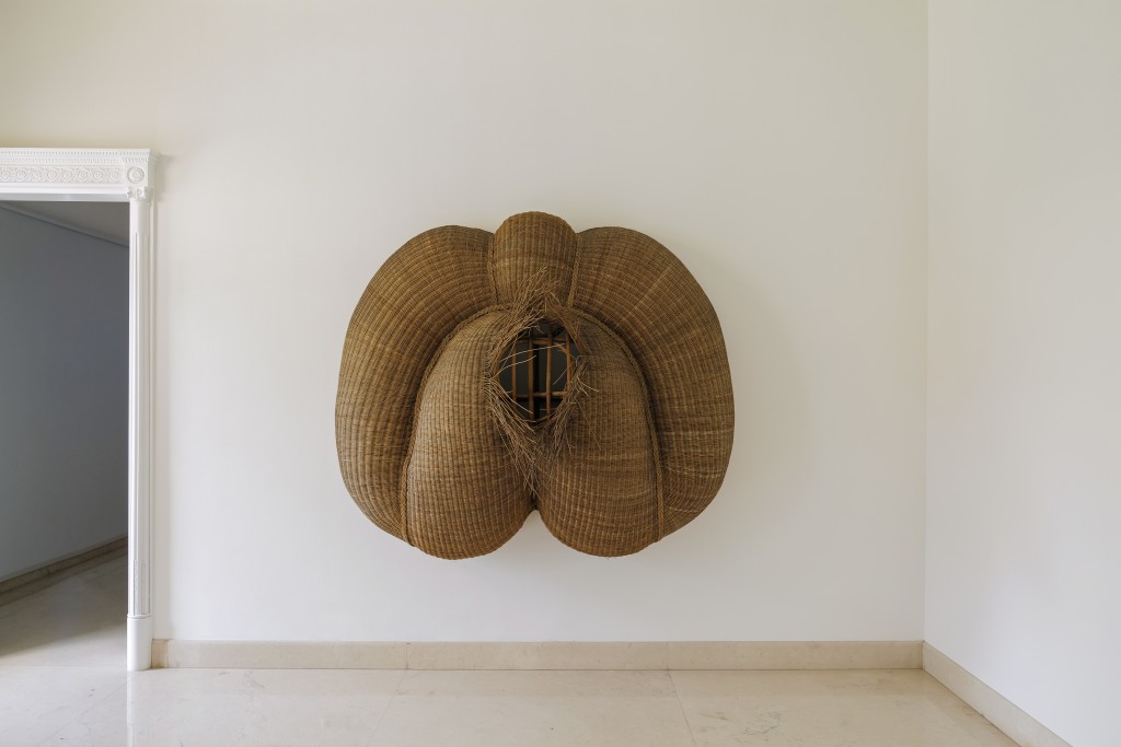 Nindityo Adipurnomo, woven rattan sculpture. Courtesy of the collector.