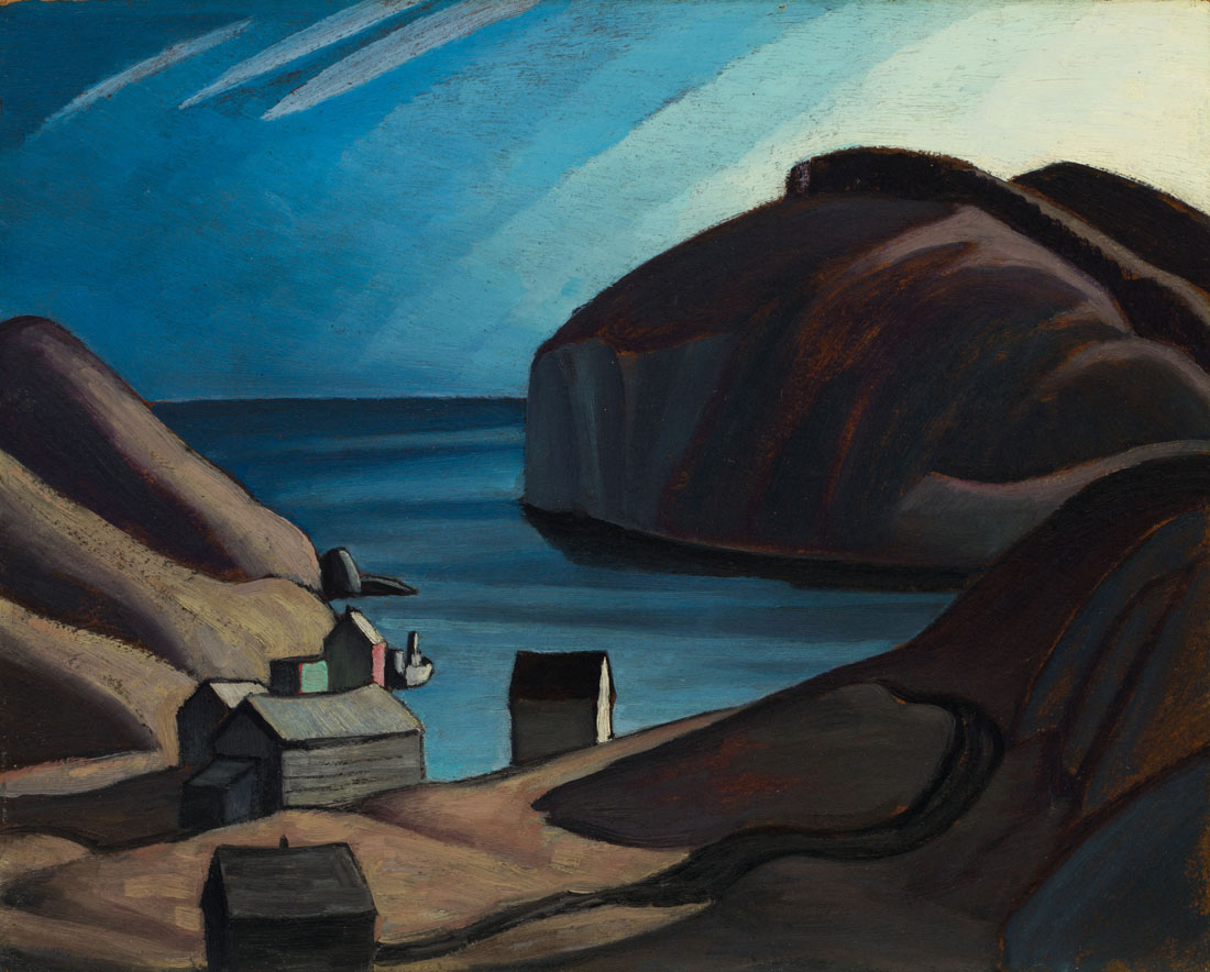 Lawren Harris_Coldwell, Lake Superior (Lake Superior Sketch CXXXIX)