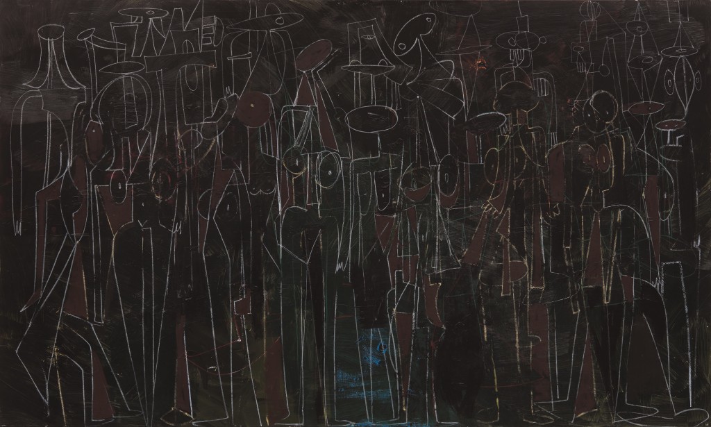 Lot 41- George Condo, Black Standing Figures