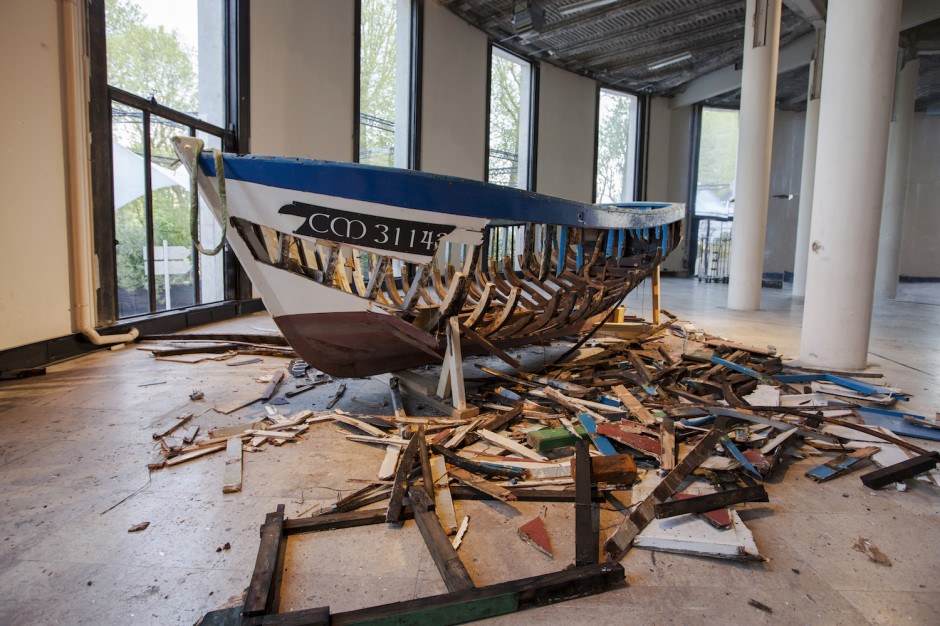 Hector Zamora, « Ordre et Progrès », Palais de Tokyo. Installation view. Courtesy of the artist. Photo : Héctor Zamora. SAM Art Projects - Palais de Tokyo, Paris.