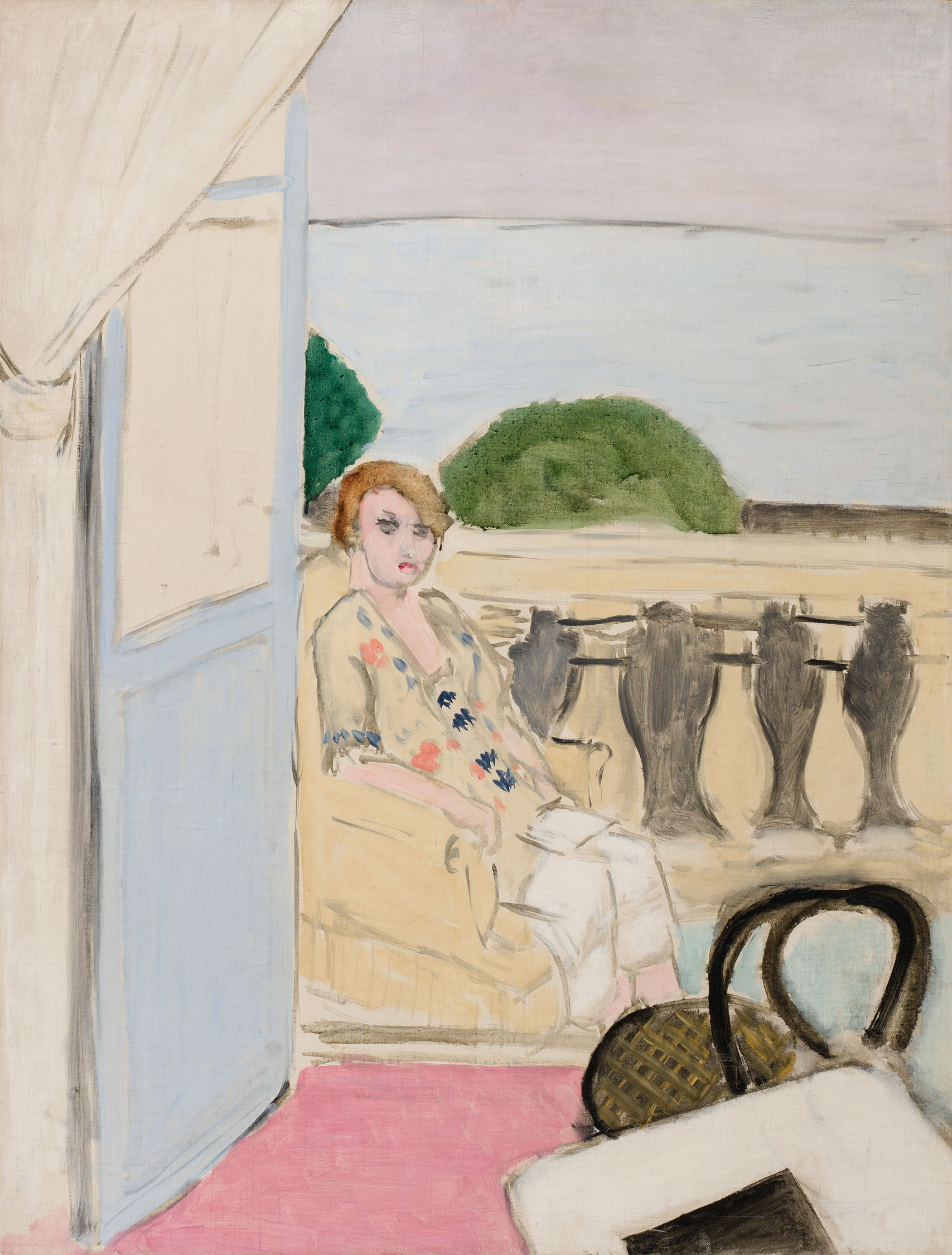 Matisse_Femme assise sur un balcon