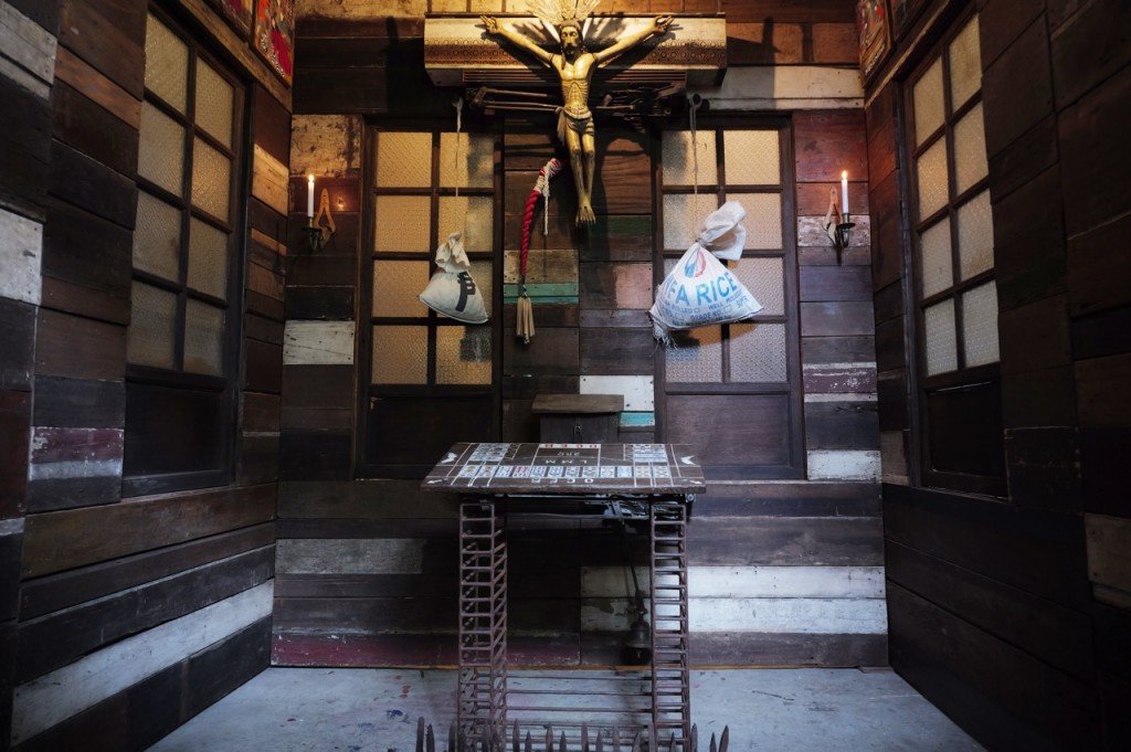 An art installation by Max Balatbat. Courtesy of Art Fair Philippines 2026