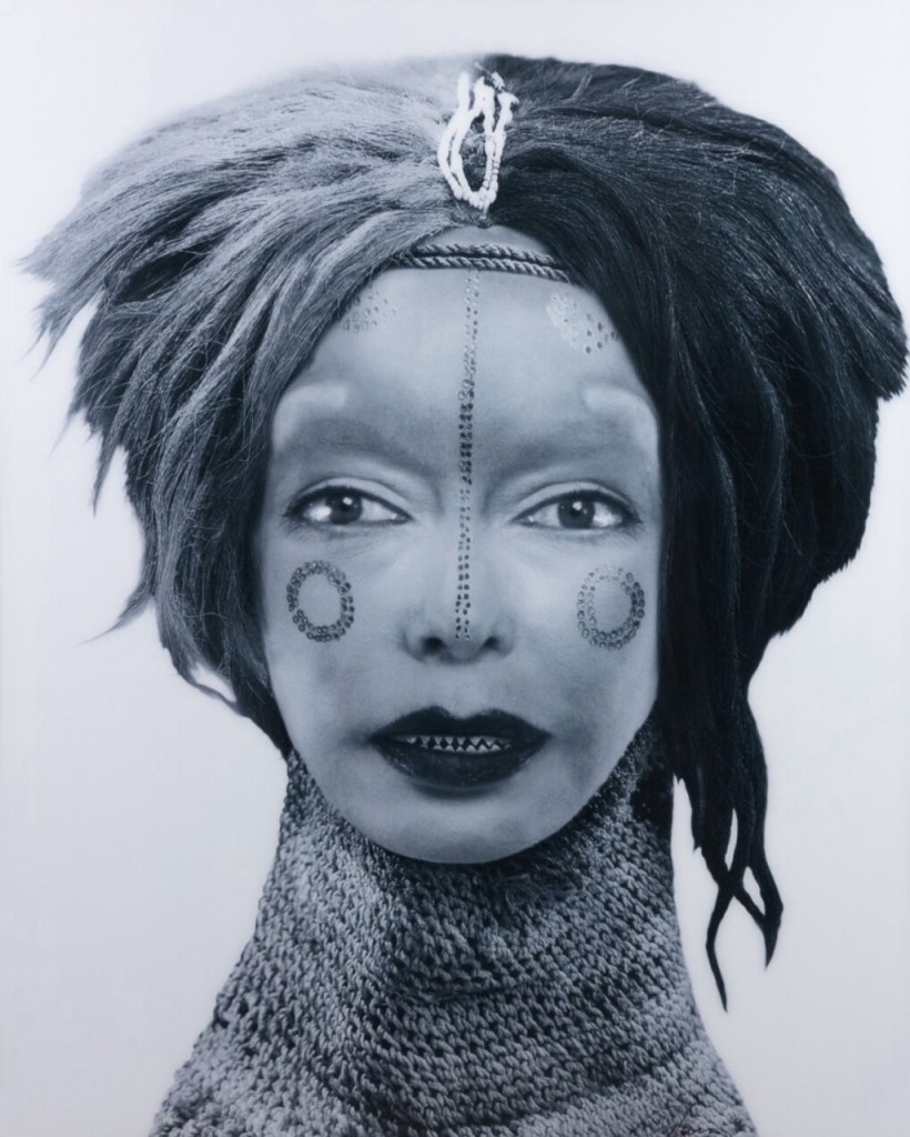A work by ORLAN. Courtesy of Giuseppe Simone Modeo