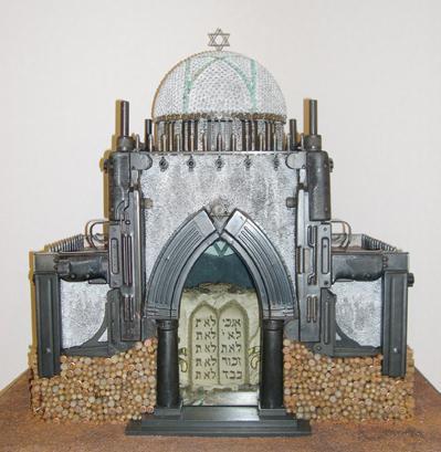 Al Farrow, "Reliquary Series: Synagogue", 2005. Courtesy of Jeffrey N. Dauber.