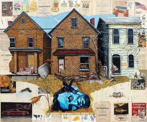 Travis Somerville, "New Land of Lincoln", 2009. Courtesy of Jeffrey N. Dauber.