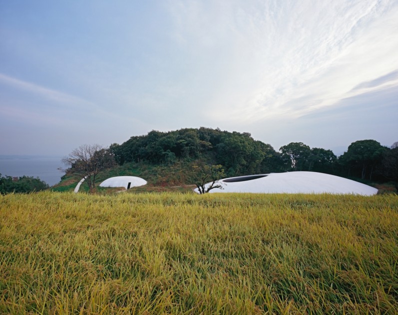 Teshima Art Museum. Photo: Ken'ichi Suzuki. Courtesy of Benesse Art Site Naoshima.