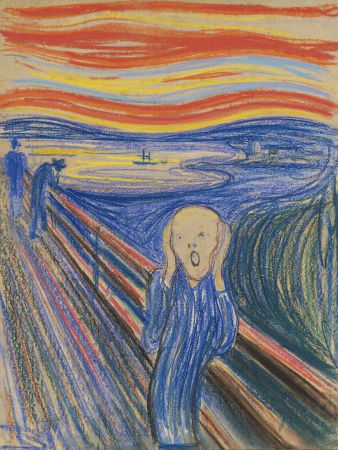 The_Scream_Pastel 1985 - OWNED BY ART COLLECTOR