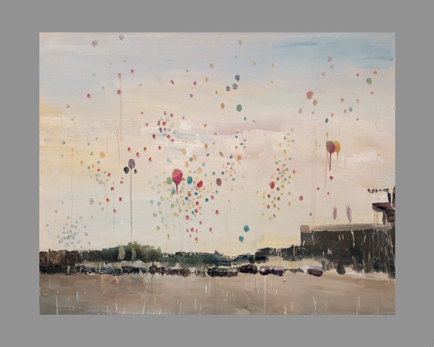 Qiu Xiaofei, “TianAnmen”, 2007, 200 x 250cm. Courtesy of Fabien Fryns.